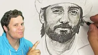 Drawing a BEARD - Pencil Art Tutorial