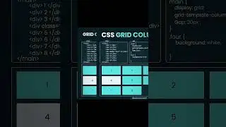 css grid tutorial grid columns and grid row
