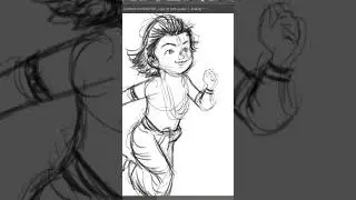 krishna sketch #krishna   #radhakrishna #harekrishna #radheradhe #love #radhekrishna #vrindavan