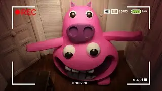 MA CAMÉRA A FILMÉ CHEF PIGSTER CHEZ MOI DANS LA VRAIE VIE ! 😨 CAMÉRA DE SURVEILLANCE !