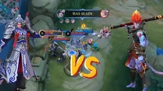 ang hero na puro takbo piro malupits sun Vs zilong