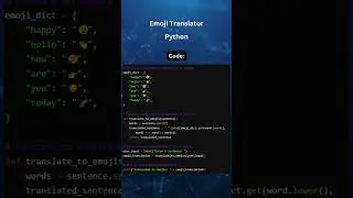 Emoji Translator in Python 