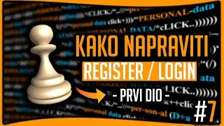 Skriptanje sa kaizerom #7 - Kako napraviti Register / Login - PRVI DIO