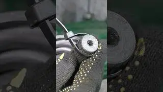zip tie helps install CV joint 