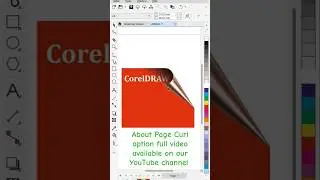 CorelDRAW 2022 Tutorial: Create Realistic Page Curl Effects | how to make curl page in coreldraw