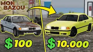 RESTORING $100 BMW E36 from BACKYARD! | Mon Bazou #5