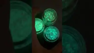Светящиеся глиттеры