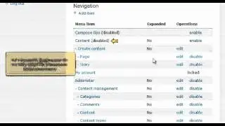 How to manage menus in Drupal