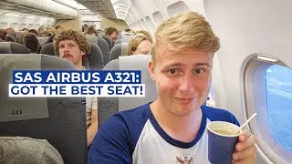 I FOUND THE BEST SEAT ON SAS SCANDINAVIAN AIRLINES A321 | TRIP REPORT