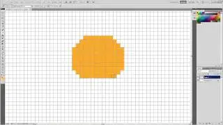 Tutorial photoshop pixel icon / pixel art