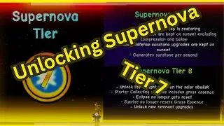 Unlocking Supernova Tier 7 and Centralizing Stars and Fun