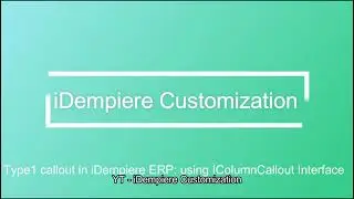 iDempiere CallOut using IColumnCallout Interface and Extension point | Open Source ERP | OSGI Plugin