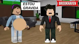 MINHA FILHA ESTÁ GRÁVIDA NO BROOKHAVEN RP (Roblox)