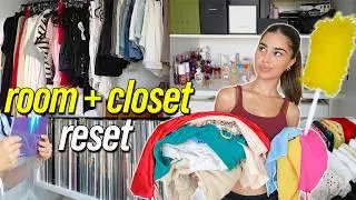 Closet Cleanout + Room Reset 2026 🫧