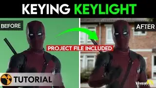 Nuke VFX Compositing | Keying with Keylight Deadpool Shot