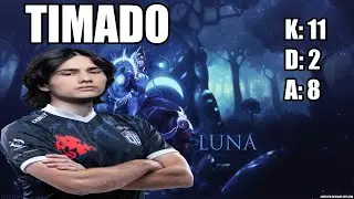 LUNA - timado TOP 60 | Dota 2 full Gameplay