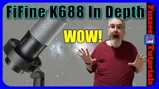 Affordable FiFine K688 USB/XLR mic in depth review
