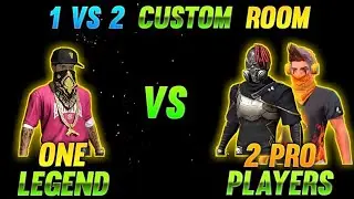 THE LEGEND VS 2 PRO PLAYERS #garenafreefire #garenafreefirehighlights