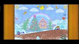 Catch the candy: winter tale/ Лови конфету: зимняя сказка прохождение игры 1-2 уровень