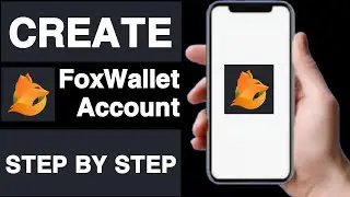 How to create foxwallet account||FoxWallet account create||Create foxwallet account||Unique tech 55