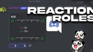 How To Make Reaction Roles On Discord 2022 | How To Make Reaction Roles Carl Bot