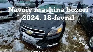 Navoiy mashina bozori 18-fevral. Narxlar