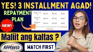 Yes‼️3 installment until January 2025 ko bayaran✅ New Online utang.. watch muna