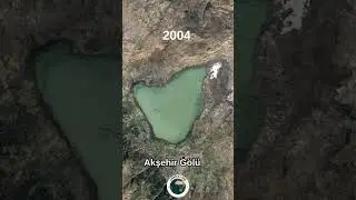 Akşehir gölü timelapse 1984-2023