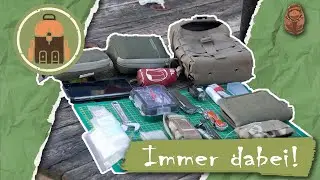 Was ich WIRKLICH jeden Tag dabei habe! | Mein EDC | Every Day Carry | Helikon- Tex E&E Pouch