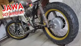 JAWA Scrambler – cool wheels made by hand