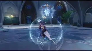 Layla skill and animation || genshin new character || genshin leaks 3.2