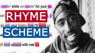 2Pac - Hit 'Em Up | Rhyme Scheme (DISRESPECTFUL VERSE)