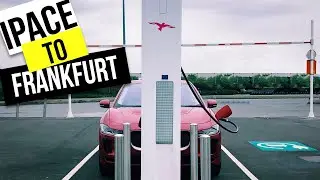 How FAST Can An Electric Jaguar I-Pace Do Frankfurt and Back