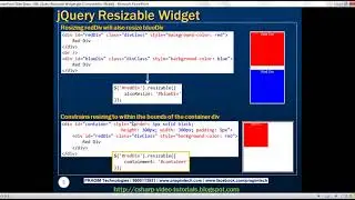 jQuery Resizable Widget