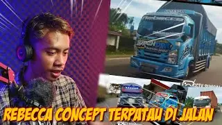 REBECCA CONCEPT TERPATAU DI JALAN !!! REACTION TRUK OLENG INSTAGRAM CCTV SUNGAI CUKA