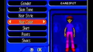 The Sims Bustin' Out (GBA) Create a Sim