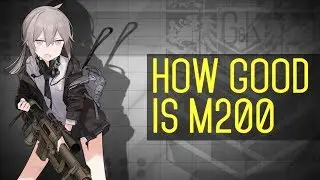 Girls' Frontline M200 Skill Damage Test