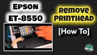 Epson Eco-Tank ET-8550: Remove the printhead (How To)