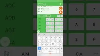 Division Program of 8085 micropreocessor by mobile | Tutorial for 8085  Simulator by mobile