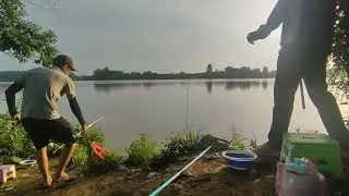 Câu cá vào ngày nước đỏ, may là không móm #fishing