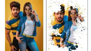 PicsArt Splash Effect - PicsArt Photo Editing Tutorial - PicsArt Mobile Editing - Editing 2.0