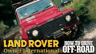 How to drive a Land Rover off-road