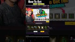 How To Get Ghost Criminal Bundle 😱 | Free Fire New Event 