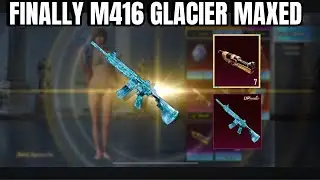 5 sal bad max kar li m416 glacier 😍🥰| lav.1 to 7 maxing 🥶| #pubgmobile #bgmi #youtubevideo #youtube