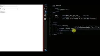 Regex pattern validation using JavaScript match method HTML5