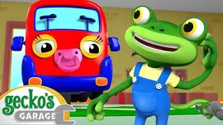 Baby Truck's First Visit | Gecko's Garage Stories and Adventures for Kids | Moonbug Kids