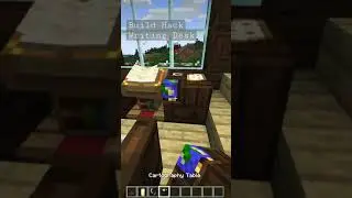 Writing Desk- Minecraft Mini Build Hack