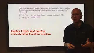 Understanding Function Notation