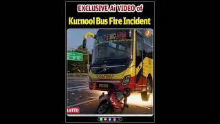 EXCLUSIVE Ai VIDEO of Kurnool Bus Fire Incident | iNews  