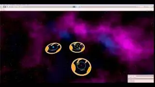 [Unity3D] Basic Galaxy - Planets Orbit, Markers and bits